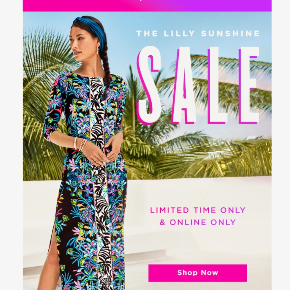 Lilly Pulitzer Seralina Maxi Dress Onyx Paradise Glow Size XS